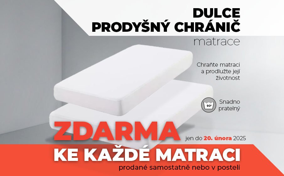 Chránič k matraci zdarma