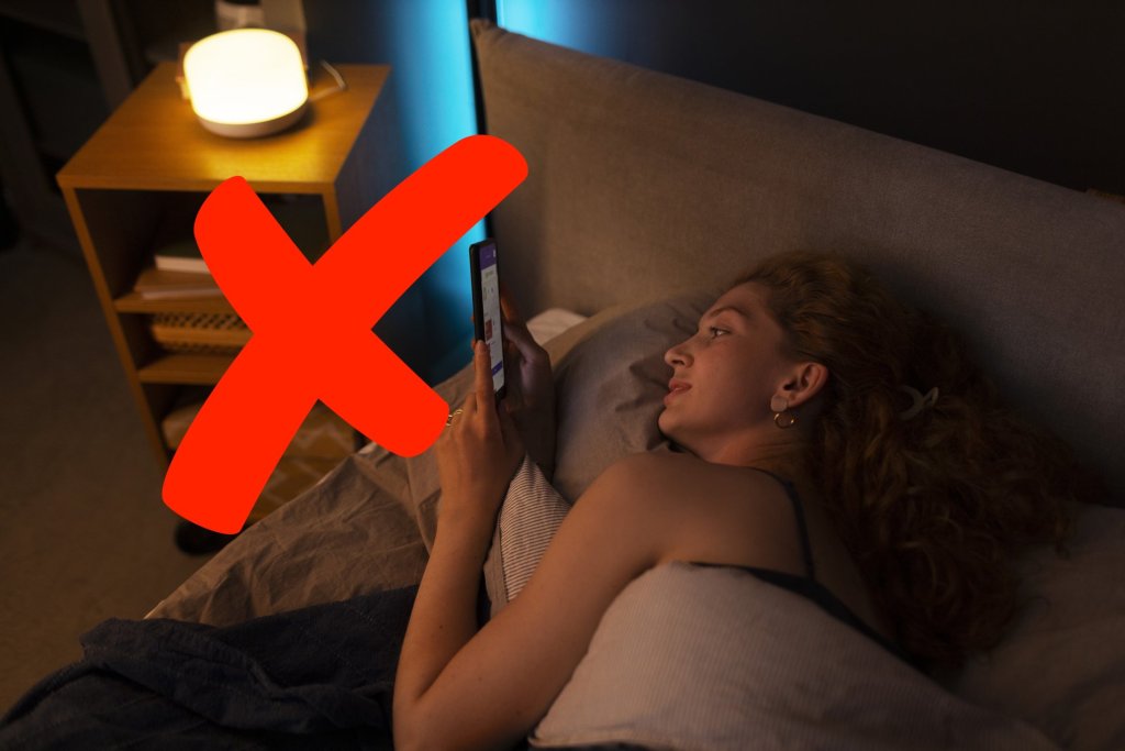 high-angle-woman-laying-bed-wrong