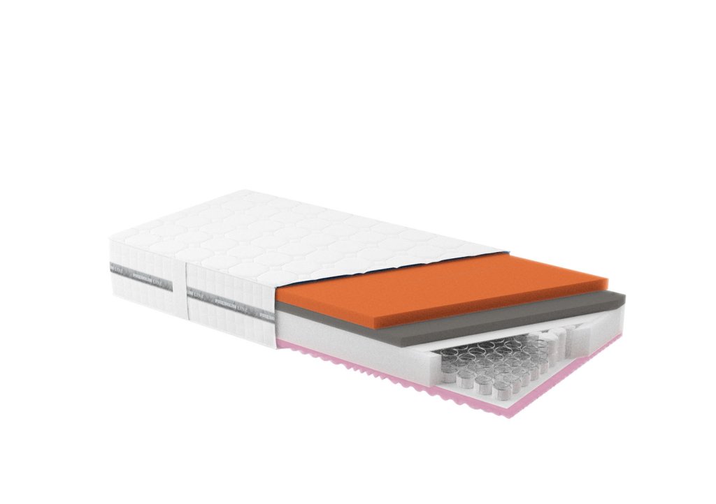 Matrace Thor v rozměru 90x200 cm, půlpotah