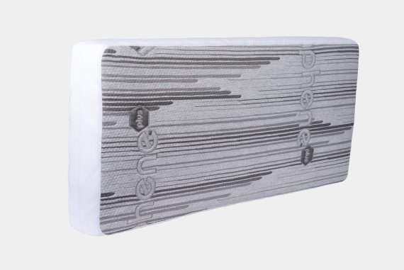 Chránič matrace Graphene 90x200x20 cm, šedo-bílý