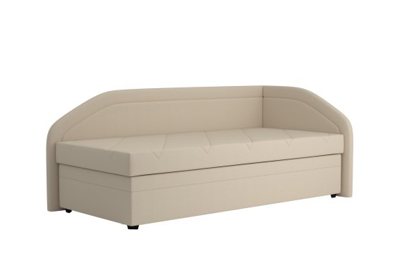 Válenda Rodrigo do pravého rohu v rozměru 90x200 cm, v potahu Savoy 22 Beige