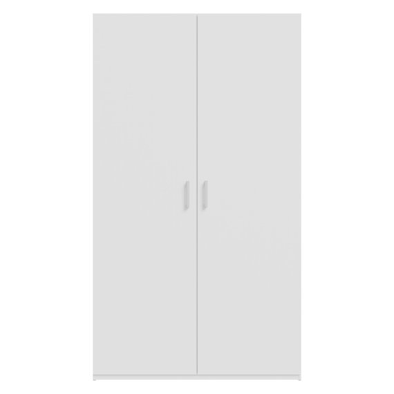 Šatní skříň Nook 120x211x42 cm, bílá