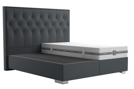 Boxspring Padmé v rozměru 180x200 cm, v potahu Trinity 15, bez matrace