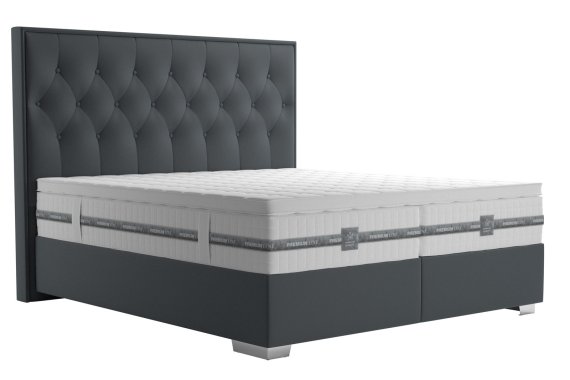 Boxspring Padmé v rozměru 180x200 cm, v potahu Trinity 15