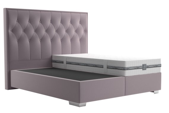 Boxspring Padmé v rozměru 180x200 cm, v potahu Jasmine 62, bez matrace