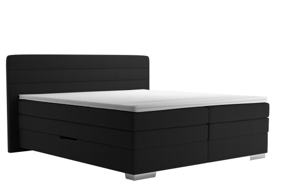 Boxspring Maria v rozměru 180x200 cm, v potahu Trinity 16, s topperem