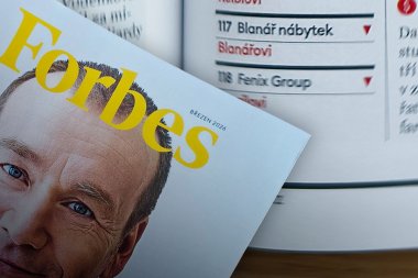 BLANÁŘ NÁBYTEK mezi největšími rodinnými firmami v Česku podle Forbes 2026