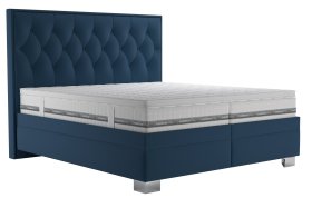 Dvoulůžko Kerstin v rozměru 180x200 cm, v potahu Riviera 81, s matrací a topperem