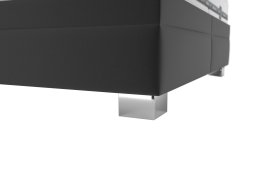 Dvoulůžko Kerstin v rozměru 180x200 cm, v potahu Riviera 95, podnoží