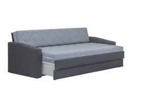 Rozkládací pohovka Vision v potahu Arte 14 / Arte 23 rozložená do střední polohy 125x200 cm