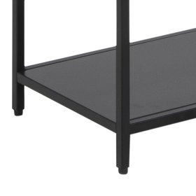 Knihovna Nemi, černá, detail