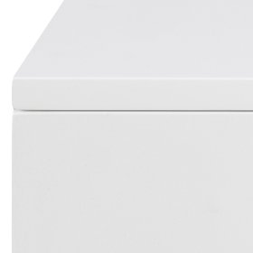 Noční stolek Avilo se šuplíky, bílý, detail