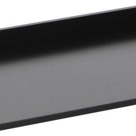 Knihovna Veler, černá, detail