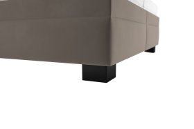 Dvoulůžko Ela v rozměru 180x200 cm, v potahu Tiffany 29 Taupe, podnoží