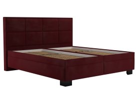 Dvoulůžko Ela v rozměru 180x200 cm, v potahu Tiffany 32 Chianti, bez matrací