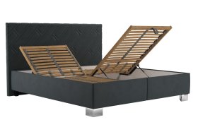 Dvoulůžko Sylva v rozměru 180x200 cm, v potahu Salvador Sic 15, polohování