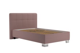 Jednolůžko Kelly v rozměru 90x200 cm, v potahu Enjoy 19 Flamingo, bez matrace