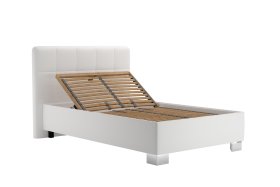 Jednolůžko Kelly v rozměru 90x200 cm, v potahu Loft 1, polohování hlavy