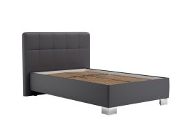 Jednolůžko Kelly v rozměru 90x200 cm, v potahu Loft Grey, bez matrace