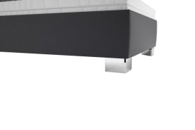 Jednolůžko Kelly v rozměru 90x200 cm, v potahu Loft Grey, podnoží