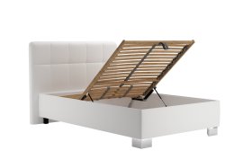 Jednolůžko Kelly v rozměru 120x200 cm, v potahu Loft 1, úložný prostor