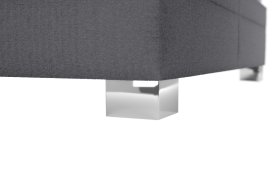 Dvoulůžko Verona v rozměru 180x200 cm, v potahu Perfect Harmony 90, podnoží