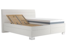 Dvoulůžko Verona v rozměru 180x200 cm, v potahu Perfect Harmony 04, ukázka polohování 