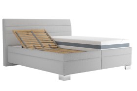 Dvoulůžko Verona v rozměru 180x200 cm, v potahu Perfect Harmony 82, ukázka polohování 