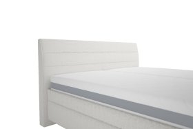 Dvoulůžko Verona v rozměru 180x200 cm, v potahu Perfect Harmony 04, detail čela
