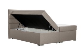 Boxspring Bolero v rozměru 180x200 cm, v potahu Malmö New 8, úložný prostor