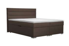 Boxspring Bolero v rozměru 180x200 cm, v potahu Malmö New 26, s topperem