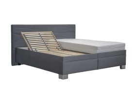 Dvoulůžko Windsor v rozměru 200x200 cm, v potahu Amore 32, polohování hlavy