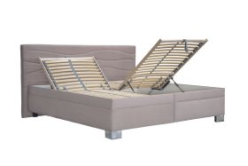 Dvoulůžko Windsor v rozměru 200x200 cm, v potahu Amore 25, polohování