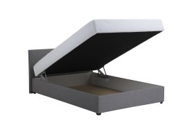 Jednolůžko Rodney v rozměru 140x200 cm, v potahu Malmö New 90, úložný prostor