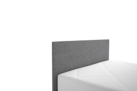 Jednolůžko Rodney v rozměru 120x200 cm, v potahu Malmö New 90, detail čela