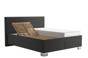 Dvoulůžko Grand v rozměru 160x200 cm, v potahu Matrix 19, ukázka polohování roštu