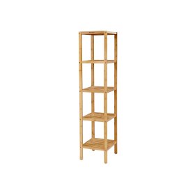 Regál Vidora 33x33x146, hnědý