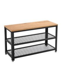 Botník Ponel 73x30x45 hnědý a černý