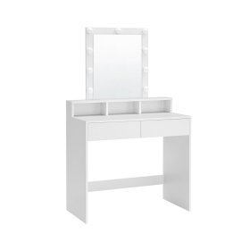 Toaletní stolek Elin 80x40x145, bílý