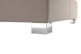 Dvoulůžko Lilibet v rozměru 160x200 cm, v potahu Trinity 2, podnoží