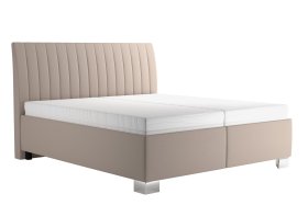 Dvoulůžko Lilibet v rozměru 160x200 cm, v potahu Trinity 2, s matracemi