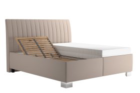 Dvoulůžko Lilibet v rozměru 160x200 cm, v potahu Trinity 2, polohování hlavy