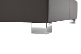 Dvoulůžko Lilibet v rozměru 160x200 cm, v potahu Trinity 8, podnoží