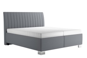 Dvoulůžko Lilibet v rozměru 160x200 cm, v potahu Trinity 14, s matracemi