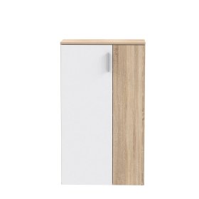 Botník But, bílý a dub sonoma