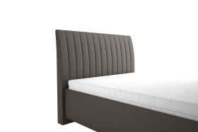 Jednolůžko Lilibet v rozměru 140x200 cm, v potahu Trinity 8, detail čela