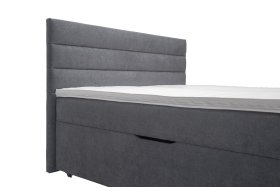 Boxspring Bianka v rozměru 180x200 cm, v potahu Enjoy 24, detail čela