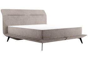 Dvoulůžko Bend v rozměru 180x200, v potahu Aphrodite 6, bez topperu