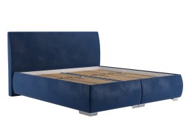 Dvoulůžko Idaho v rozměru 180x200 cm, v potahu Tiffany 11 Blue, bez matrací