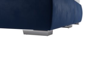 Dvoulůžko Idaho v rozměru 180x200 cm, v potahu Tiffany 11 Blue, podnoží